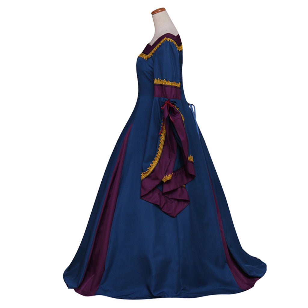 Astricos 18th Century Noble Princess Royal Dress - Perfect for Victorian & Tudor Themed Parties - Astricos