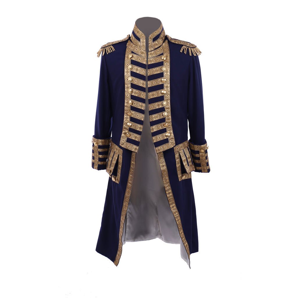 18th Century Royal Military Officer Cosplay Coat - Colonial Era Uniform Jacket | Astricos Historical Series - Astricos