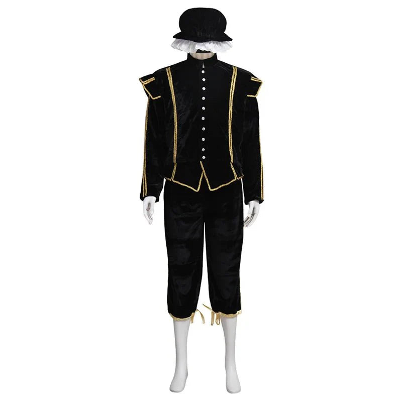 18th Century Tudor Gentleman Rococo Noble Suit - Medieval Men’s Costume | Astricos Cosplay Series - Astricos