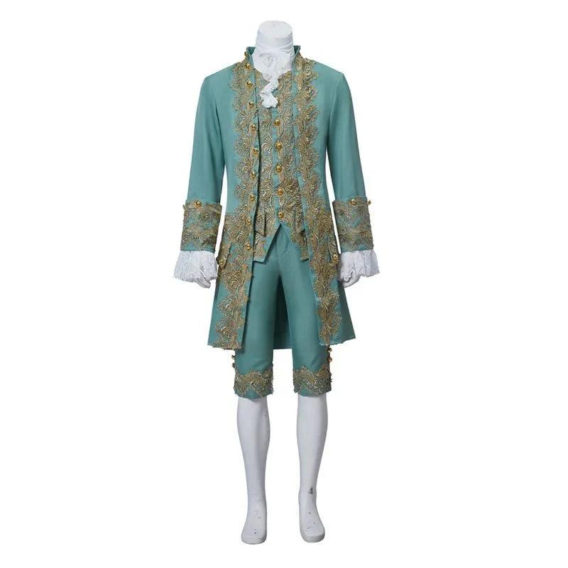 18th Century Victorian Gentleman Costume - Aristocrat Medieval Royal Men's Outfit by Astricos - Astricos