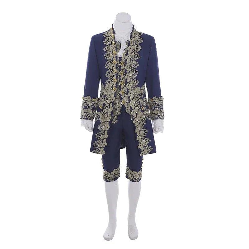 18th Century Victorian Gentleman Costume - Aristocrat Medieval Royal Men's Outfit by Astricos - Astricos