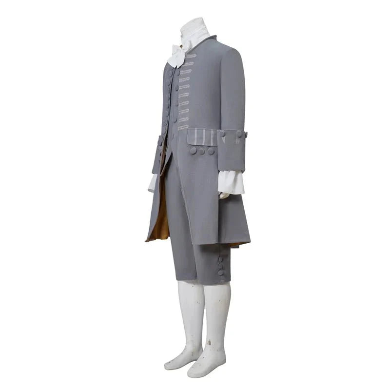 18th Century Victorian Prince Astricos Cosplay Costume - Tailcoat Blazer with Lace Tie for Special Events - Astricos