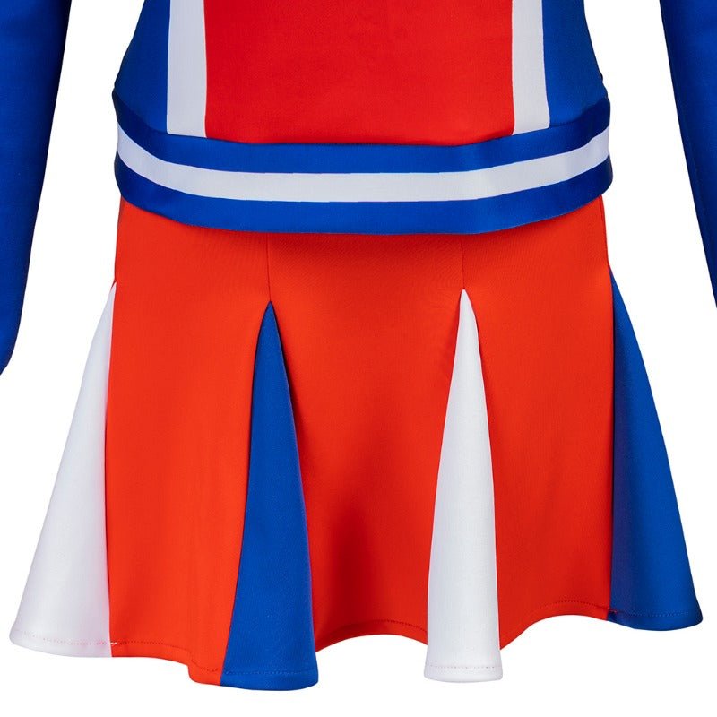 1980s Retro Cheerleader Costume Dress Set - Astricos Hey Mickey Halloween Cosplay - Astricos