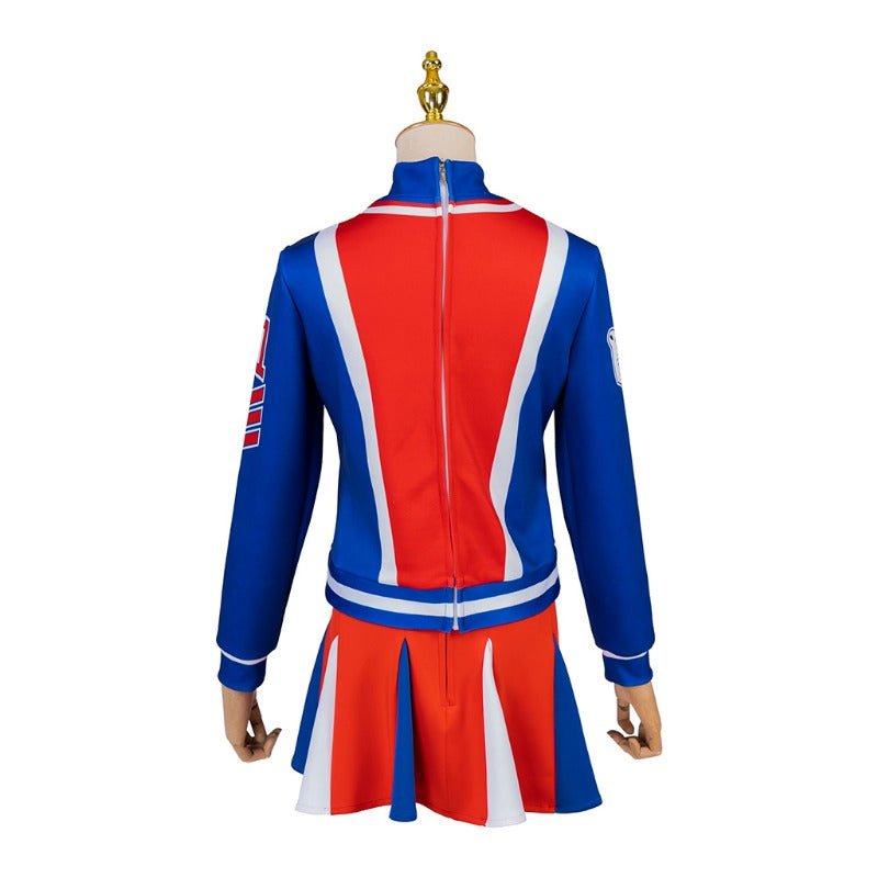 1980s Retro Cheerleader Costume Dress Set - Astricos Hey Mickey Halloween Cosplay - Astricos