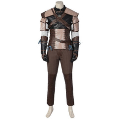 Astricos Geralt of Rivia Cosplay Leather Jacket - The Witcher 3 Wild Hunt Hero Suit for Halloween - Astricos