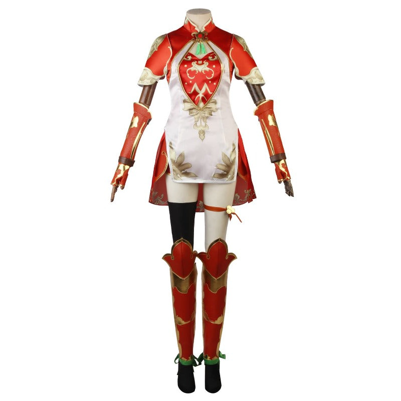 Astricos Sun Shangxiang Cosplay Costume - Dynasty Warriors 8 - Premium Outfit for Stage, Halloween, Christmas - Astricos