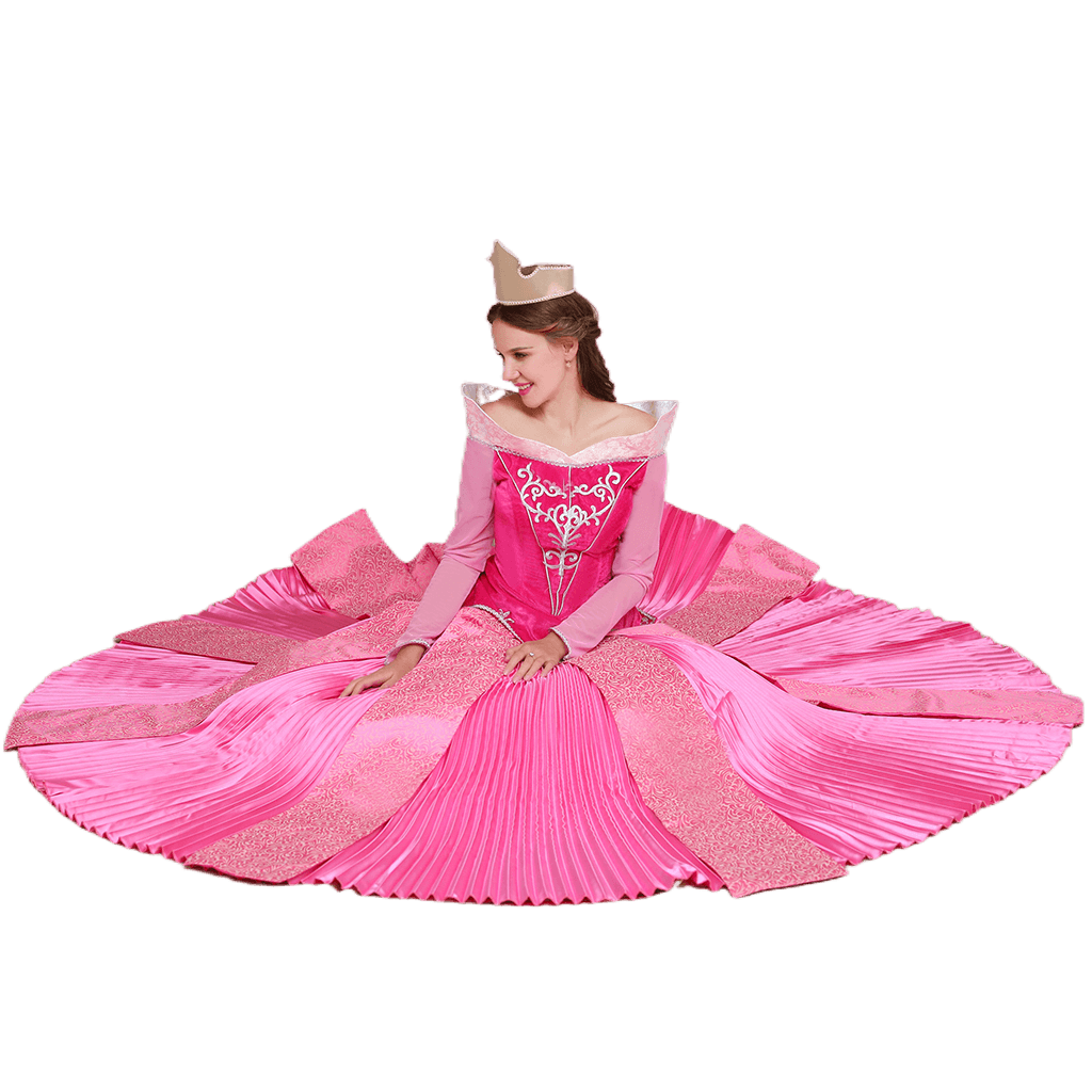 Astricos Disney Sleeping Beauty Aurora & Prince Phillip Cosplay Costumes for Couples - Astricos