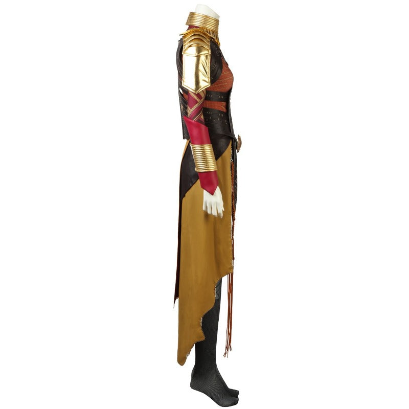 Astricos Okoye Cosplay Costume for Women - Wakanda Inspired Halloween Carnival Outfit - Astricos