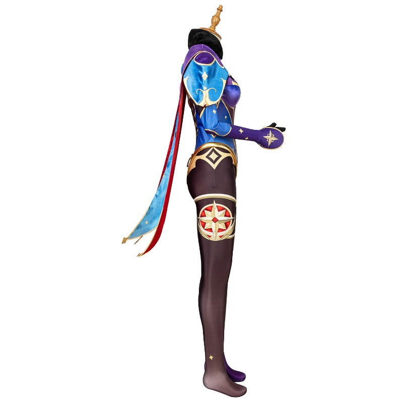 Astricos Mona Cosplay Costume - Standard Size for Genshin Impact Fans - Astricos