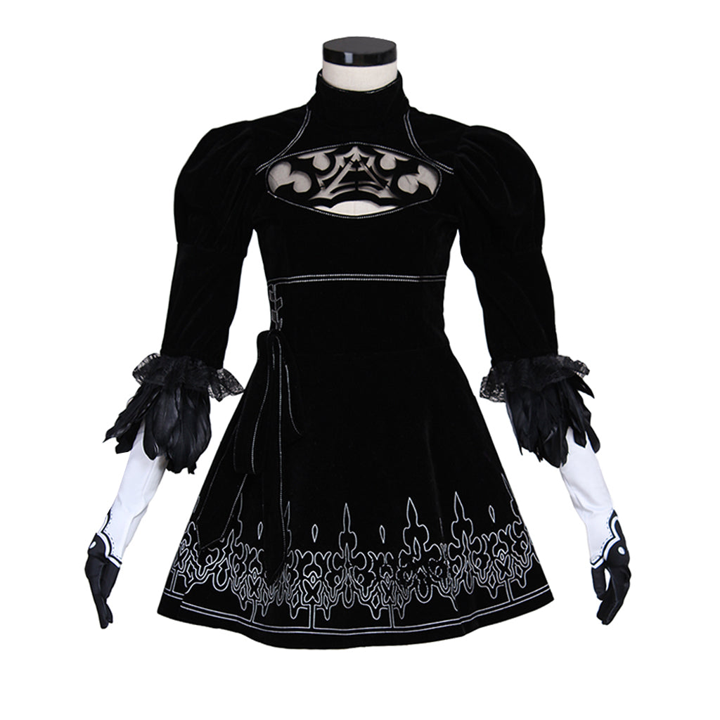 Astricos Yorha 2B Cosplay Costume | Premium Nier Automata Outfit - Astricos