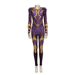 Astricos Starfire Superhero Costume - Premium Zentai Bodysuit for Kids and Adults - Astricos