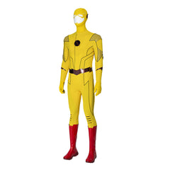 Astricos Reverse Flash Armageddon Cosplay Outfit - Barry Allen's Yellow Superhero Suit - Astricos