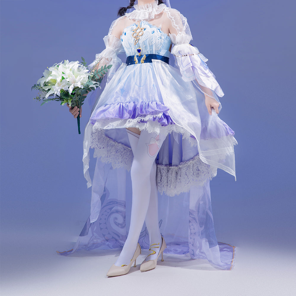 Astricos Da Qiao Wedding Dress Cosplay Costume - Embrace Elegance from Honor of Kings - Astricos