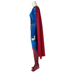 Astricos Supergirl Season 5 Kara Zor-El Cosplay Jumpsuit with Cape - Embrace Your Inner Hero - Astricos