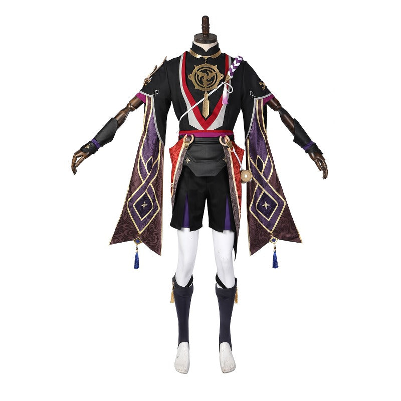 Astricos Scaramouche Cosplay Costume - Genshin Impact Halloween Outfit Ver 1 - Astricos