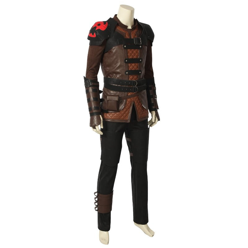 Astricos Hiccup Haddock Dragon Trainer Costume - The Hidden World Cosplay Gear - Astricos