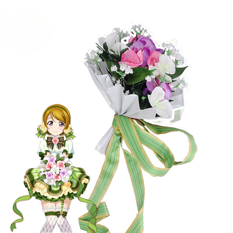 Astricos Flower Bouquet Cosplay - Love Live Inspired Floral Accessory - Astricos