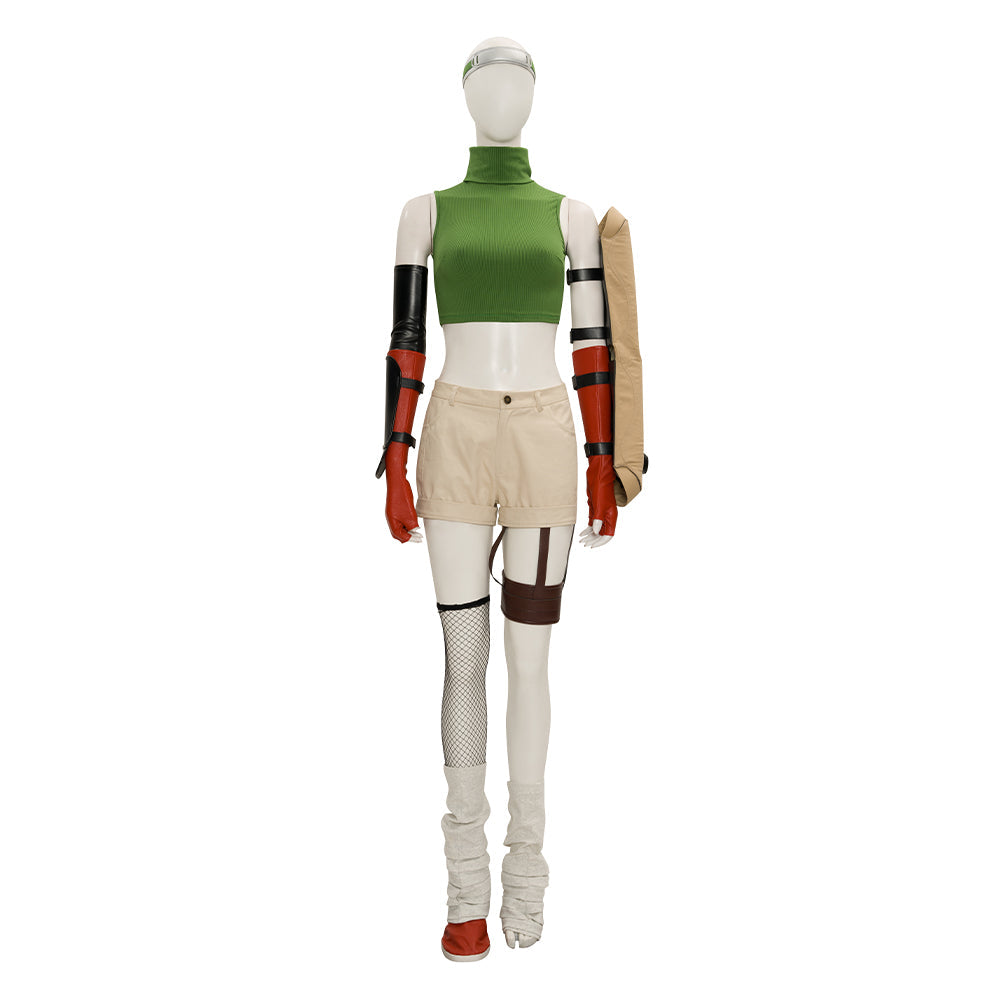 Astricos Yuffie Kisaragi Cosplay Costume from Final Fantasy VII - Premium Halloween and Festival Outfit for Women - Astricos