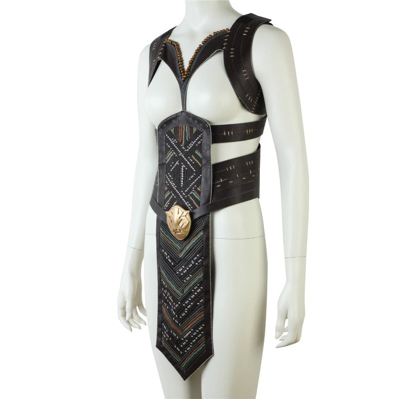 Astricos Okoye Cosplay Costume for Women - Wakanda Inspired Halloween Carnival Outfit - Astricos