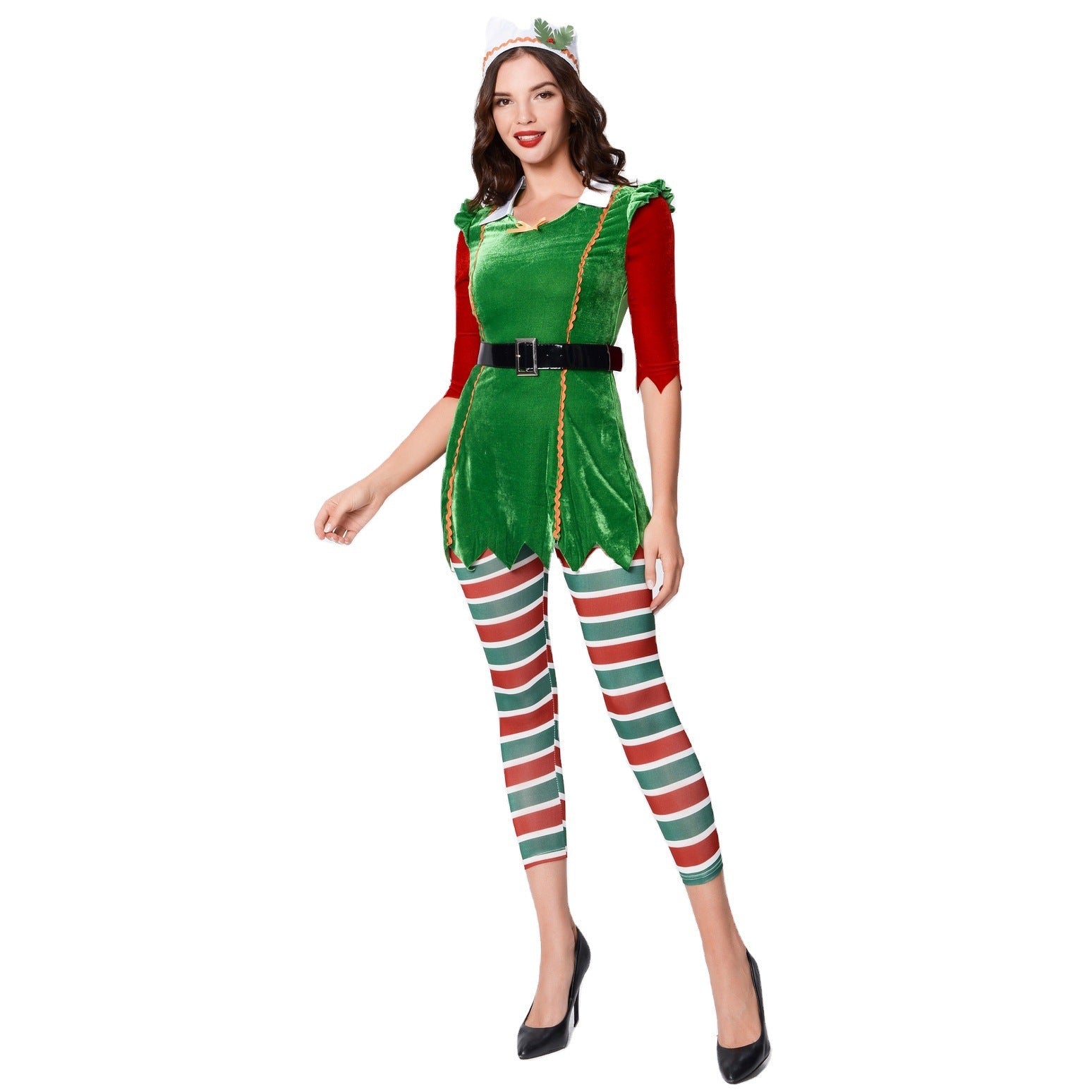 Astricos Girls Cosplay Christmas Costume - Festive Stage Performance Outfit - Astricos