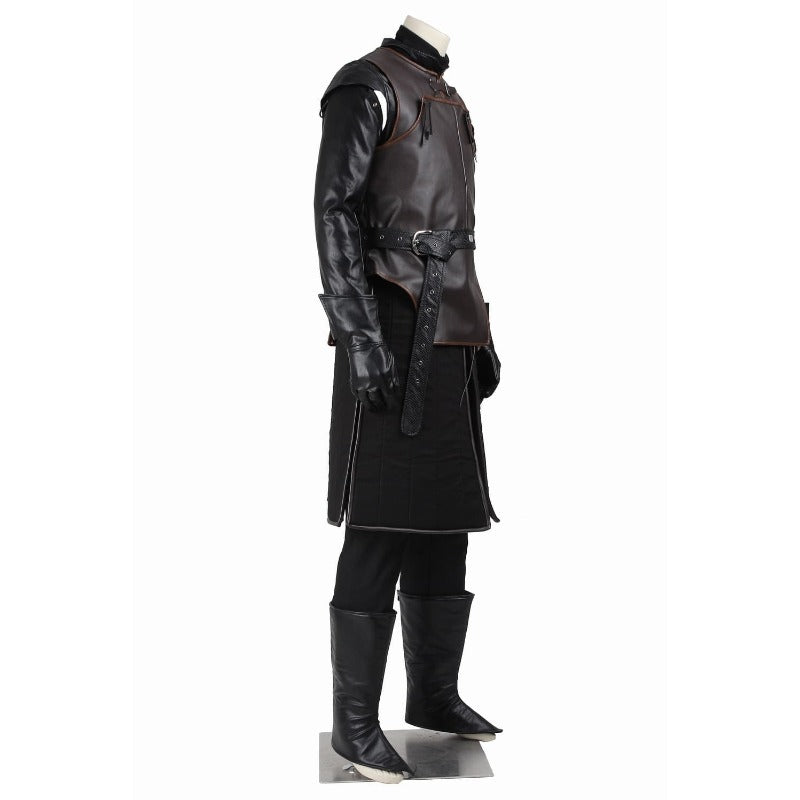 Astricos Jon Snow Cosplay Costume for Men - Authentic Night's Watch Outfit for Events - Astricos