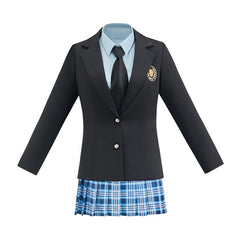 Astricos Cosplay School Uniform Women's Blazer Shirt Skirt Outfit - Mia Thermopolis Inspired - Astricos