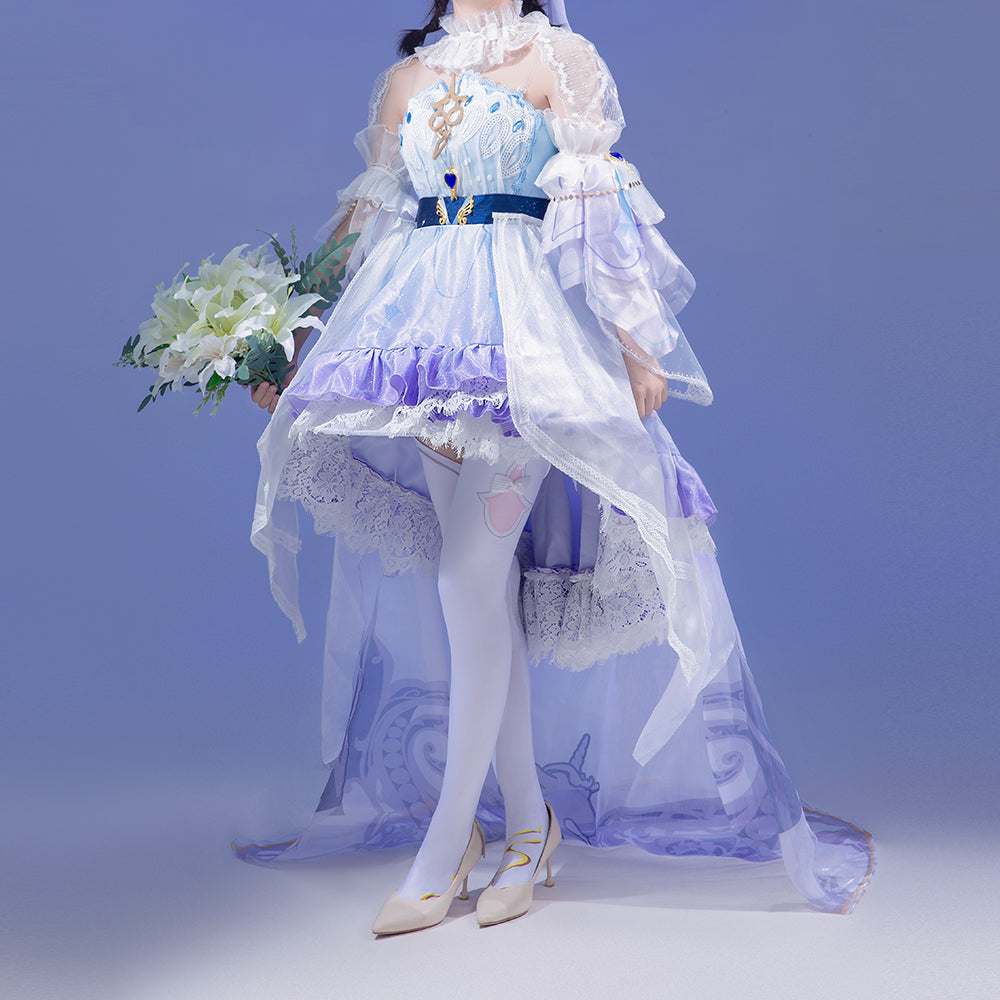 Astricos Da Qiao Wedding Dress Cosplay Costume - Embrace Elegance from Honor of Kings - Astricos