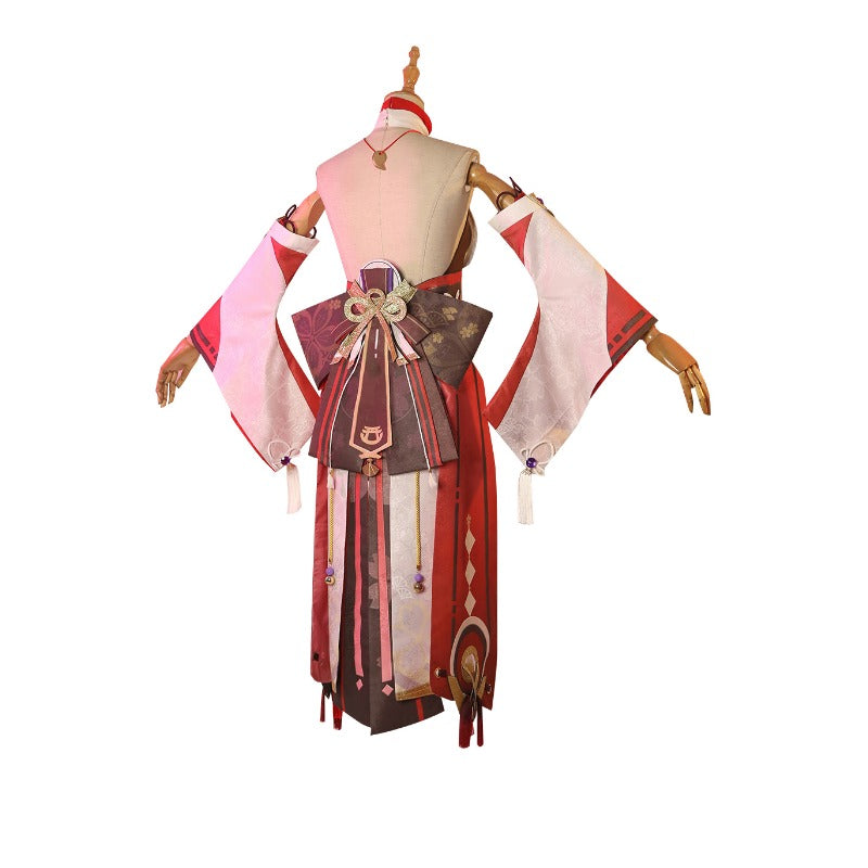 Astricos Genshin Impact Yae Miko Cosplay Dress - Unique Halloween Costume for Women - Astricos