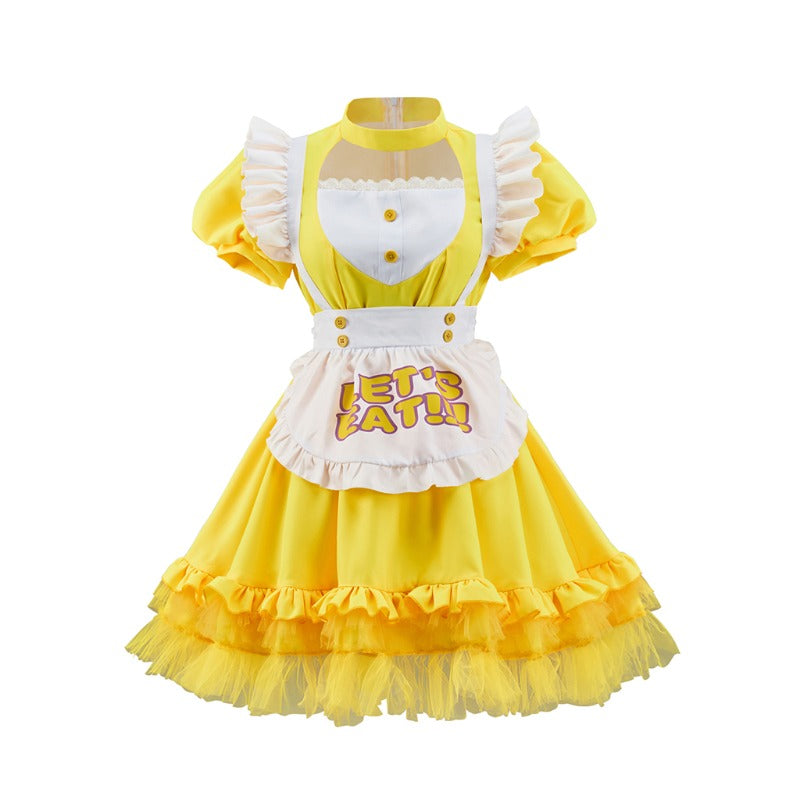 Stylish Yellow Dress Costume Inspired by Five Nights at Freddy's - Astricos Cosplay Collection - Astricos