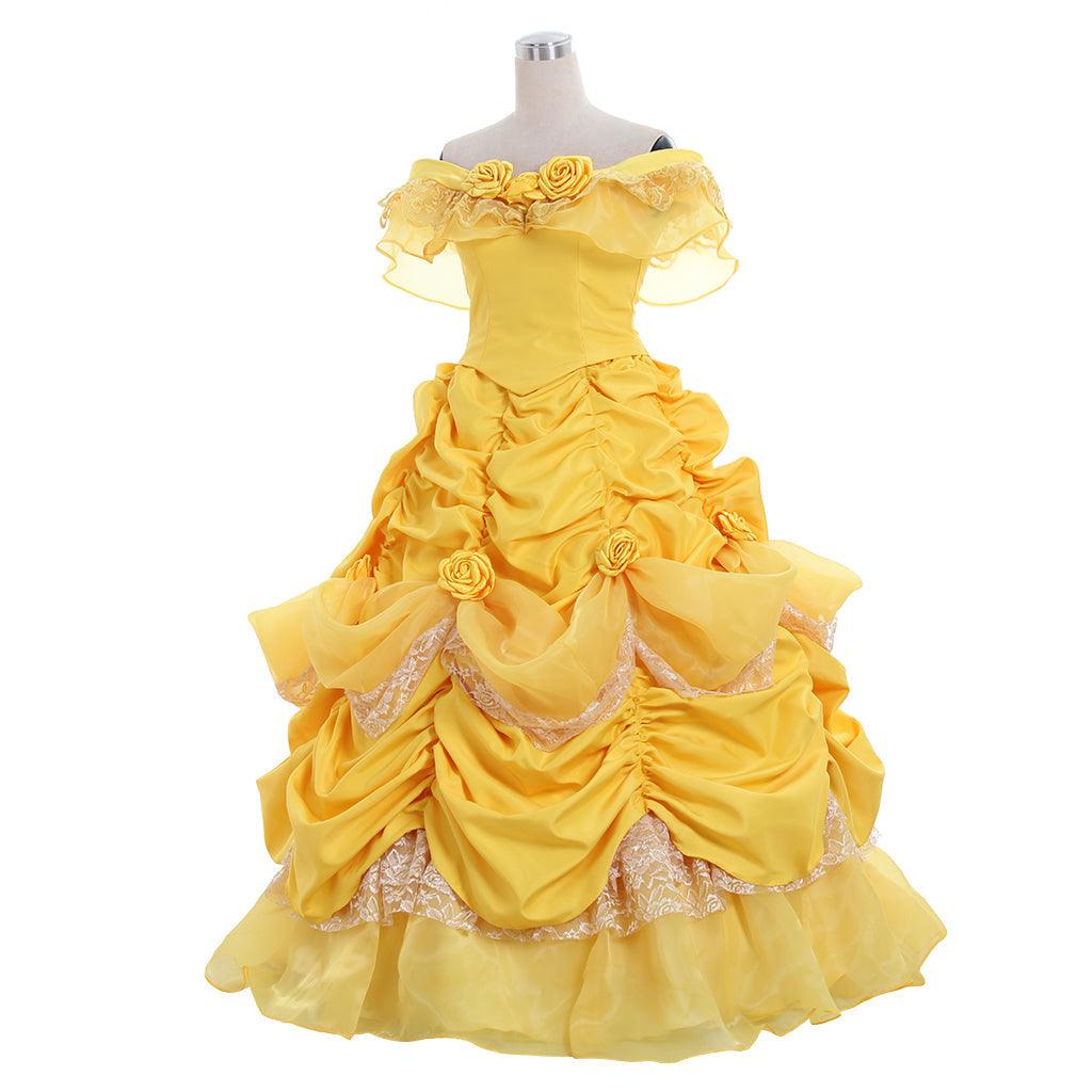 Astricos Belle Cosplay Costume Series | Elegant Disney Princess Dress for Halloween & Cosplay - Astricos