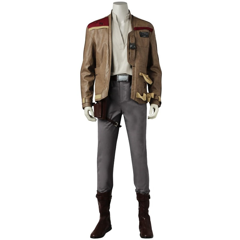 Astricos Finn Cosplay Costume from Star Wars: The Last Jedi - Authentic Movie Series Outfit - Astricos