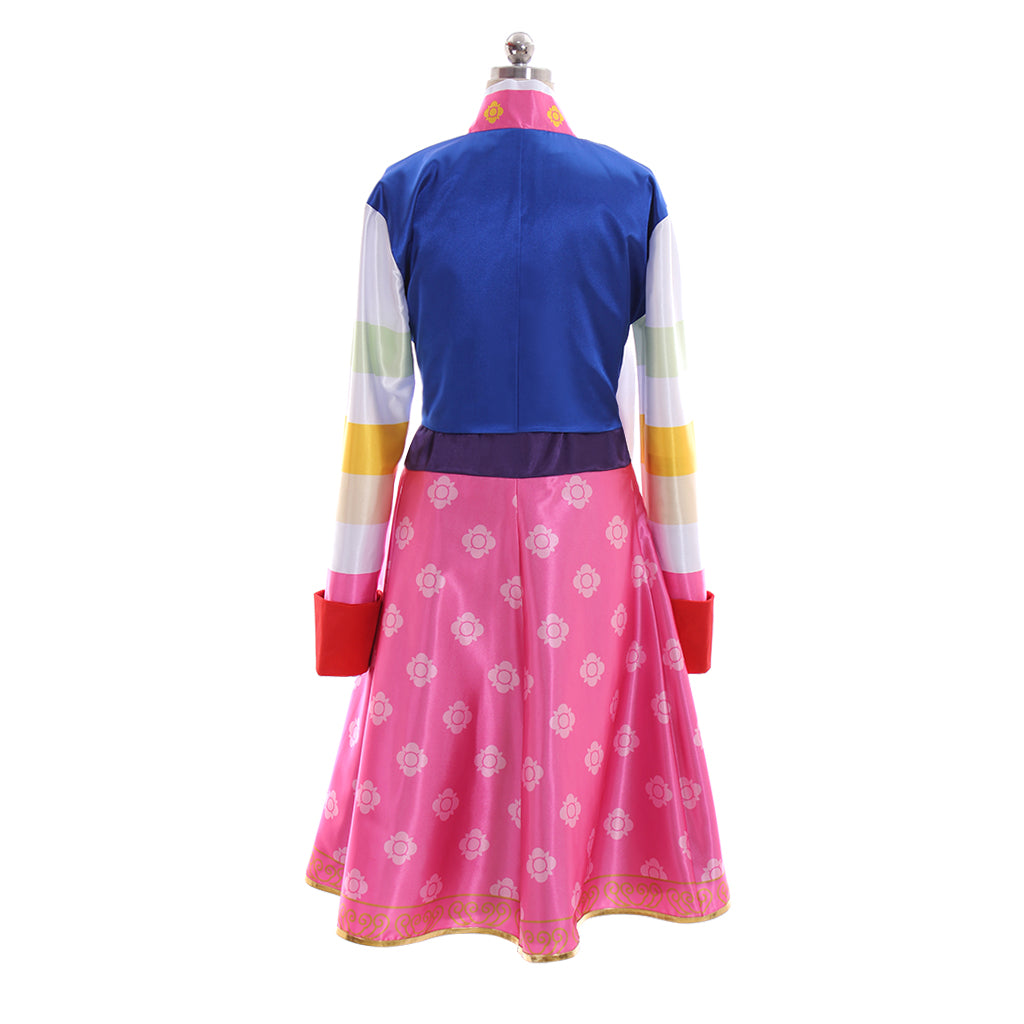 Astricos D.Va Cosplay Costume - Hanbok Style Cute Girls Outfit for Game Cosplay Events - Astricos