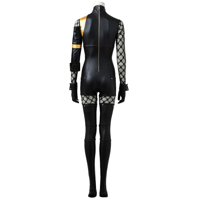 Astricos NieR Automata Sexy Operator 6O/21O Black Jumpsuit Cosplay Costume for Women - Astricos