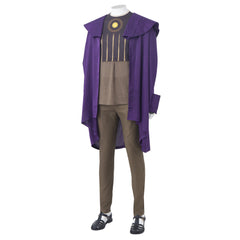 Astricos Kang the Conqueror Costume - Premium Loki Cosplay Outfit with Purple Cloak - Astricos