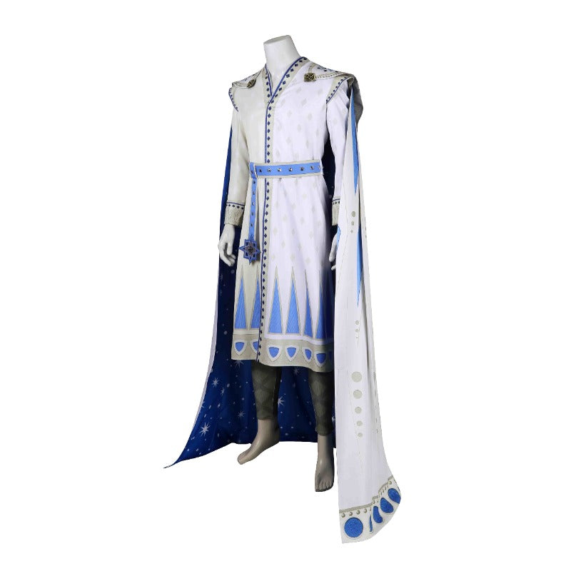 Astricos King Magnifico Costume - Premium Male Cosplay Robe, Cloak & Belt for Themed Events - Astricos