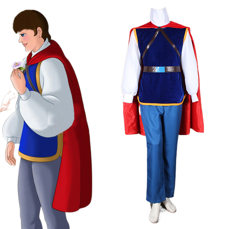 Astricos Disney Snow White, Evil Queen, and Prince Cosplay Costumes Collection - Astricos