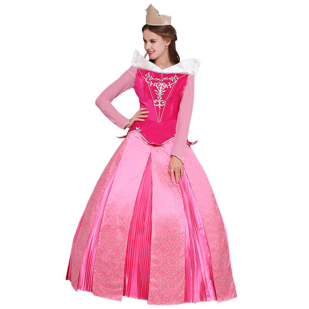 Astricos Disney Sleeping Beauty Aurora & Prince Phillip Cosplay Costumes for Couples - Astricos