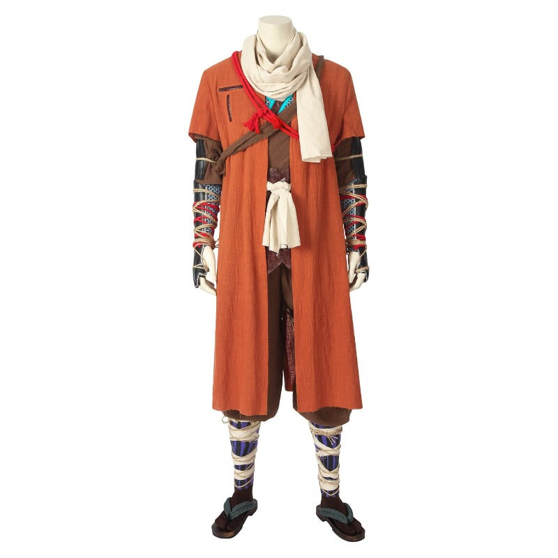 Astricos: Authentic Wolf Cosplay Costume – Premium Samurai Outfit from Sekiro - Astricos