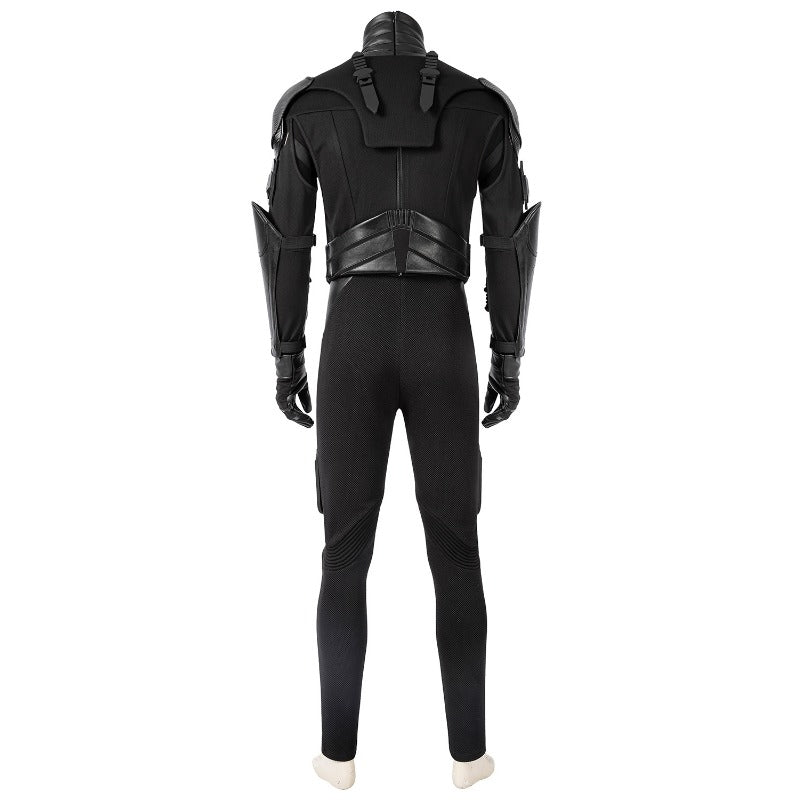 Astricos Boys Black Noir Cosplay Costume - Adult Superhero Jumpsuit for Halloween - Astricos