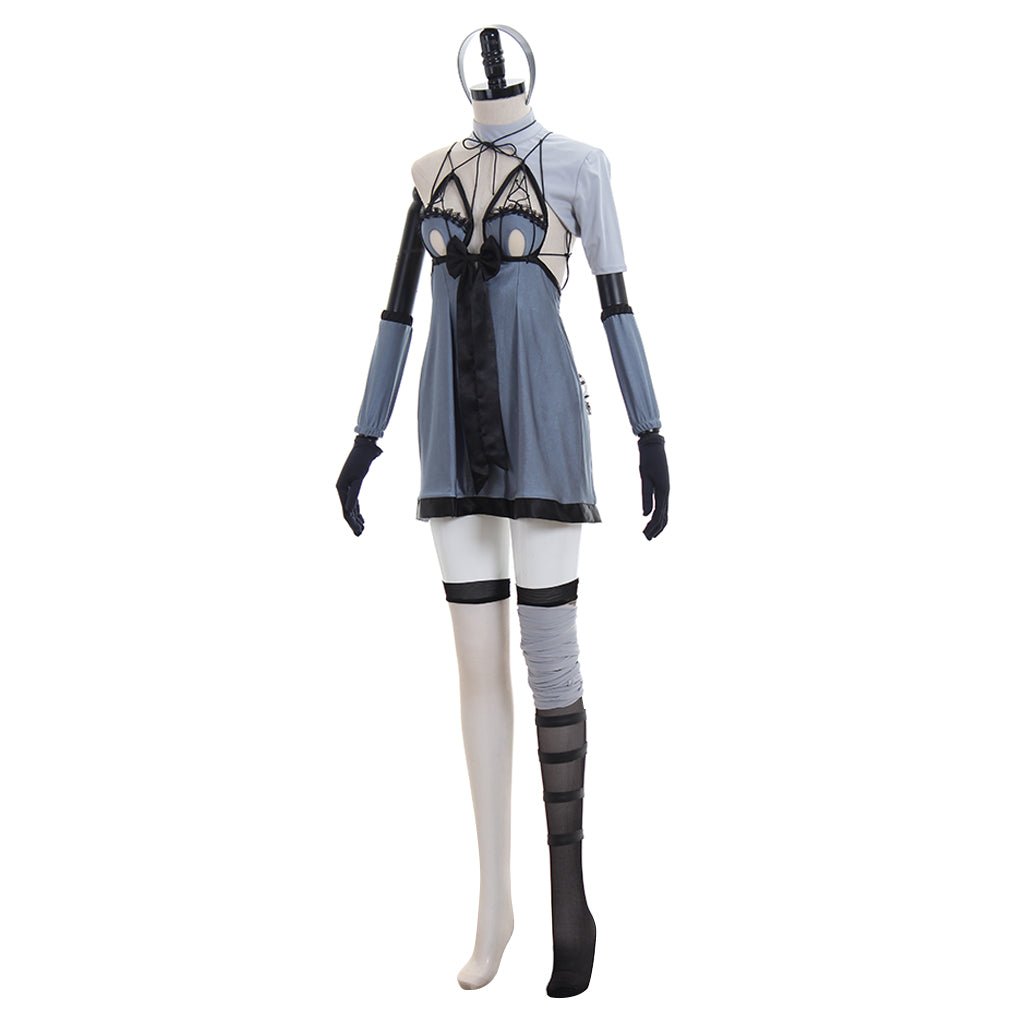 Astricos 2B NieR Automata Cosplay Costume | Premium Game Character Roleplay Outfit - Astricos