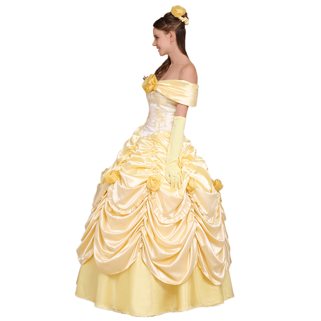 Astricos Belle Cosplay Costume Series | Elegant Disney Princess Dress for Halloween & Cosplay - Astricos