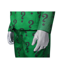 Astricos Riddler Edward Nygma Green Villain Costume for Men - Superhero Fancy Dress - Astricos