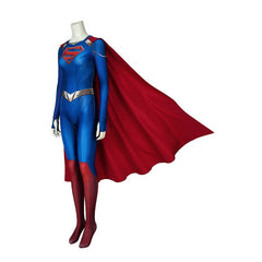 Astricos Supergirl Season 5 Kara Zor-El Cosplay Jumpsuit with Cape - Embrace Your Inner Hero - Astricos