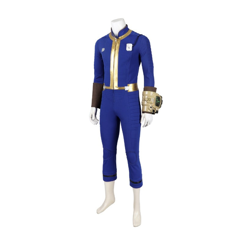 Astricos Vault 75 Cosplay Jumpsuit with Armor for Fallout Fans - Halloween Ready - Astricos