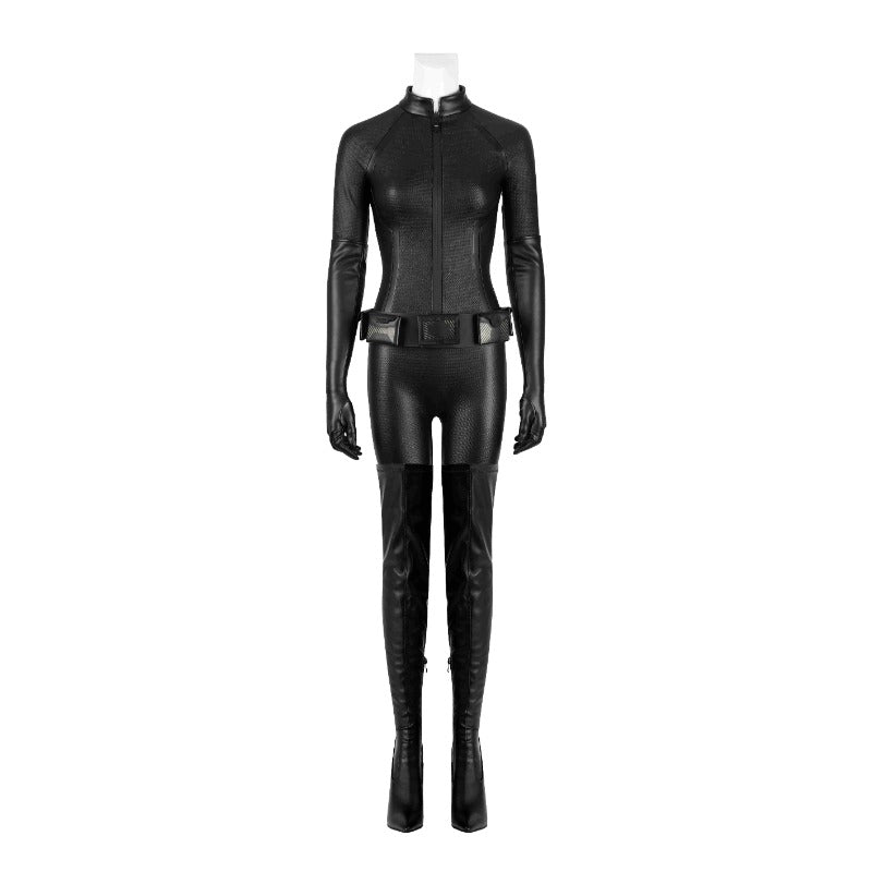 Astricos Halloween Anime Catgirl Cosplay Costume - Selena Kyle Zentai Jumpsuit for Adults - Astricos