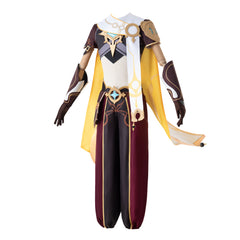 Astricos Genshin Impact - Traveler (Aether) Cosplay Costume | Premium Anime-Inspired - Astricos