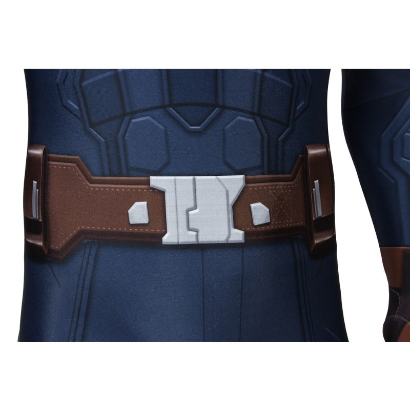 Astricos Captain America Winter Soldier Digital Printed Cosplay Costume for Enthusiasts & Events - Astricos