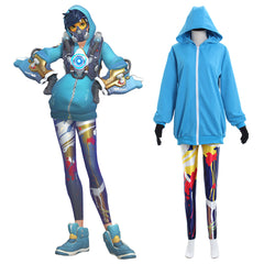 Overwatch Tracer Anniversary Skin Cosplay Costume | Astricos Game Series - Astricos