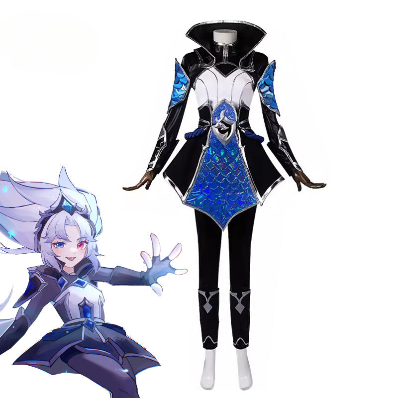 Astricos Aspect of Twilight Zoe Cosplay Costume - EDG Champion Skin for Halloween - Astricos