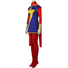 Astricos Kamala Khan Cosplay Costume - Women's Jumpsuit & Cloak for Marvel Themed Events - Astricos